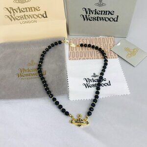 Vivienne Westwood Black & Gold Choker